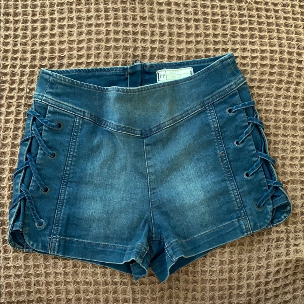 Free People Denim Shorts